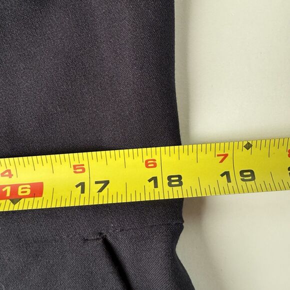 karl lagerfeld Women’s Wide Leg Jumpsuit Black With Stitching Size 12 - Picture 7 of 16